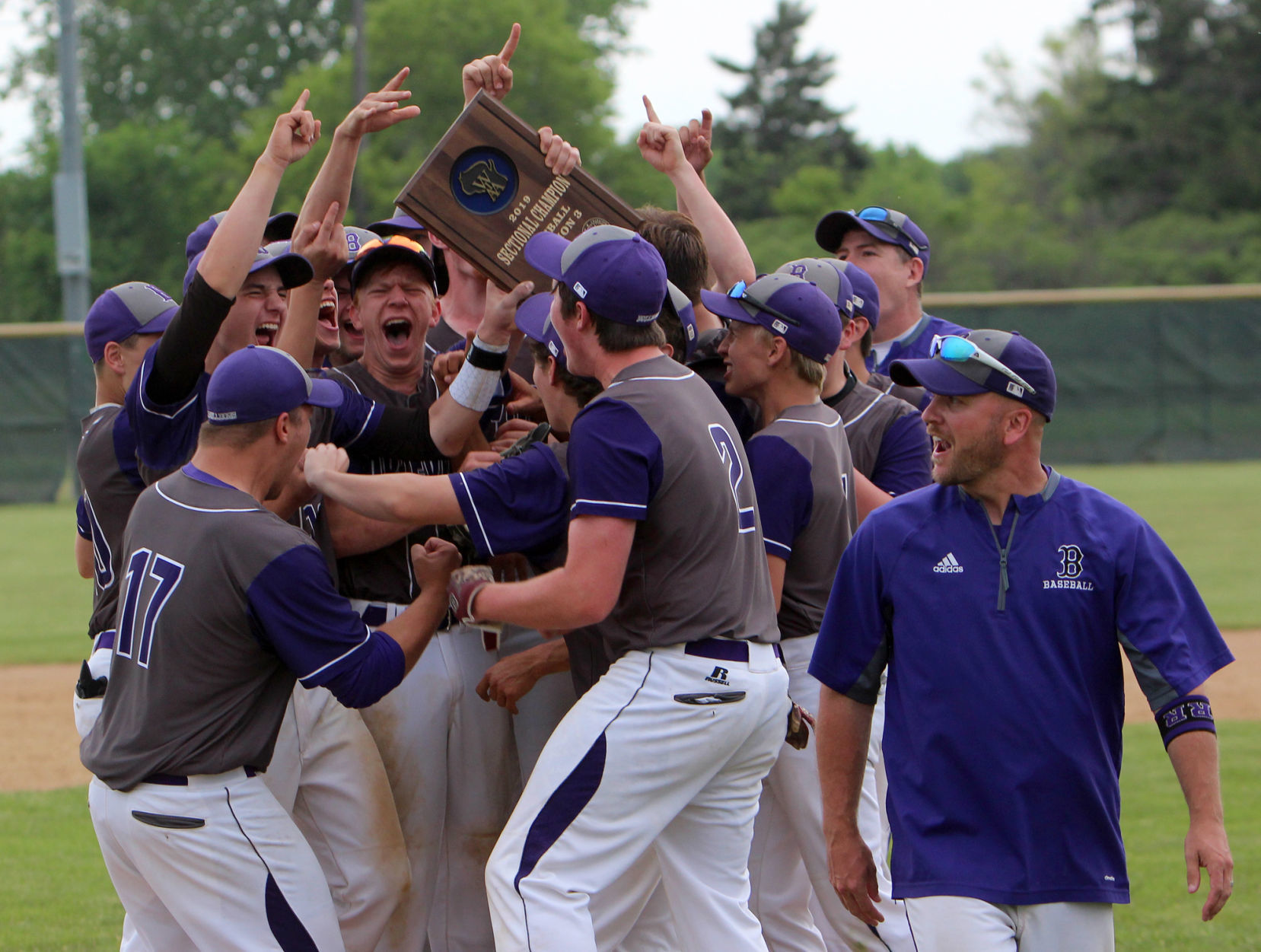 Boyceville vs Cumberland baseball at Chippewa Falls 6-4-19